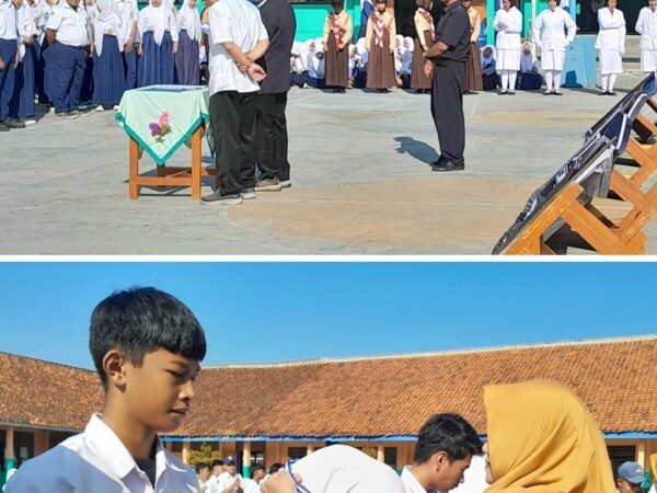 PELEPASAN SISWA KELAS 9 SMPN 1 KARANGPAWITAN